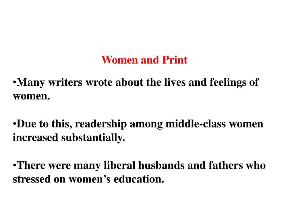 women and print