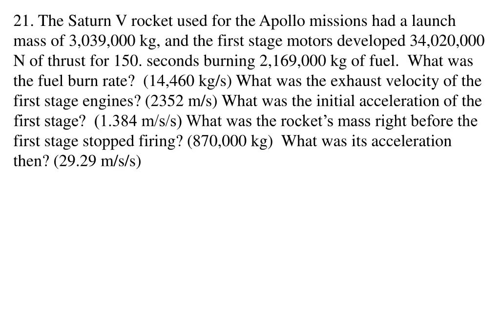 21 the saturn v rocket used for the apollo