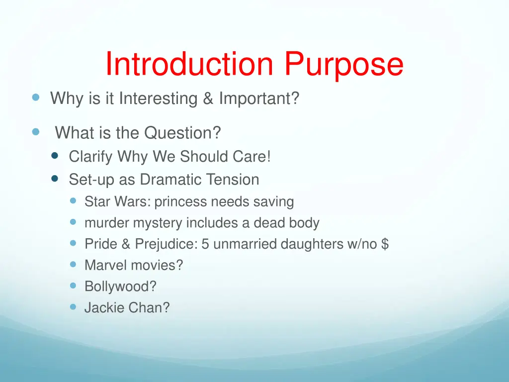 introduction purpose why is it interesting