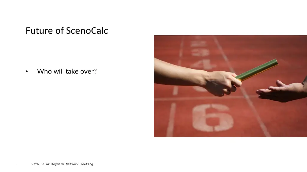 future of scenocalc