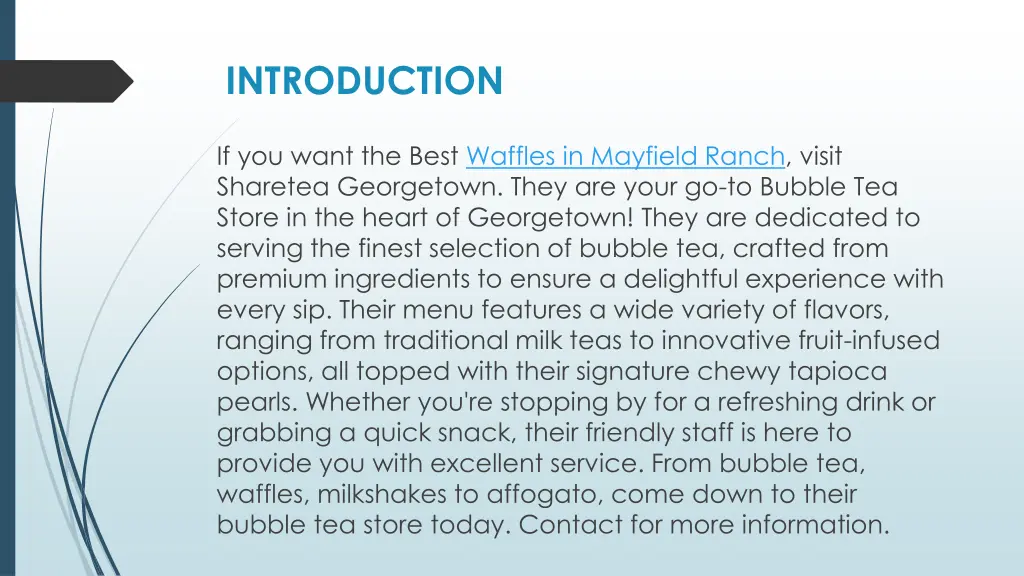 introduction