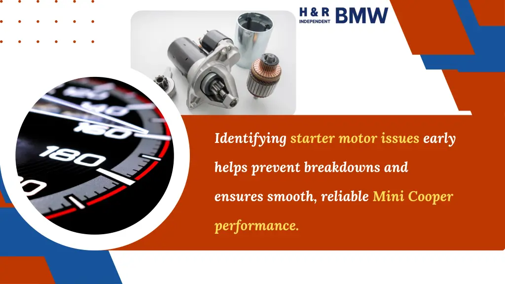 identifying starter motor issues early