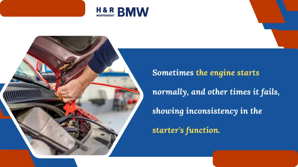 sometimes the engine starts