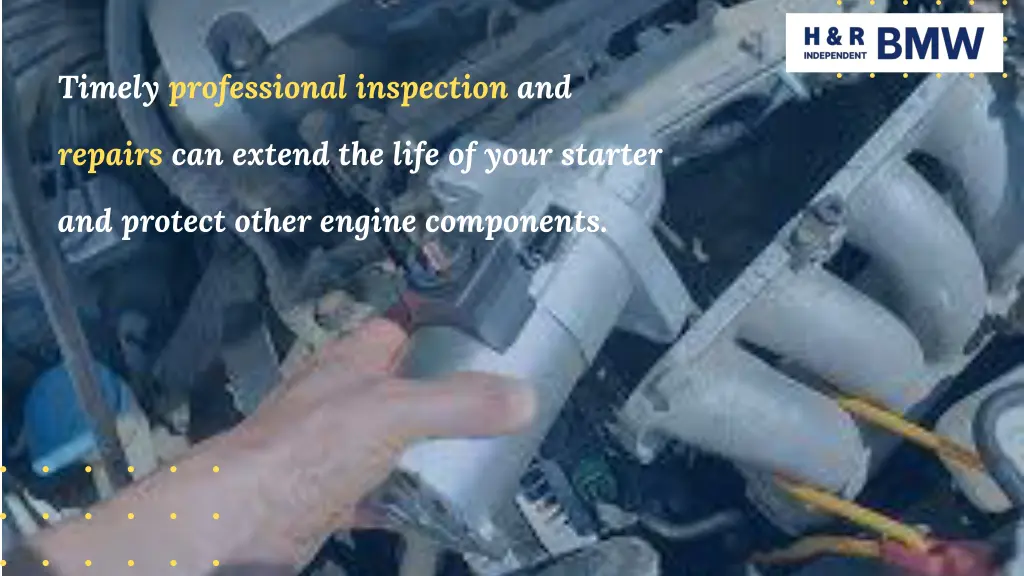 timely professional inspection and