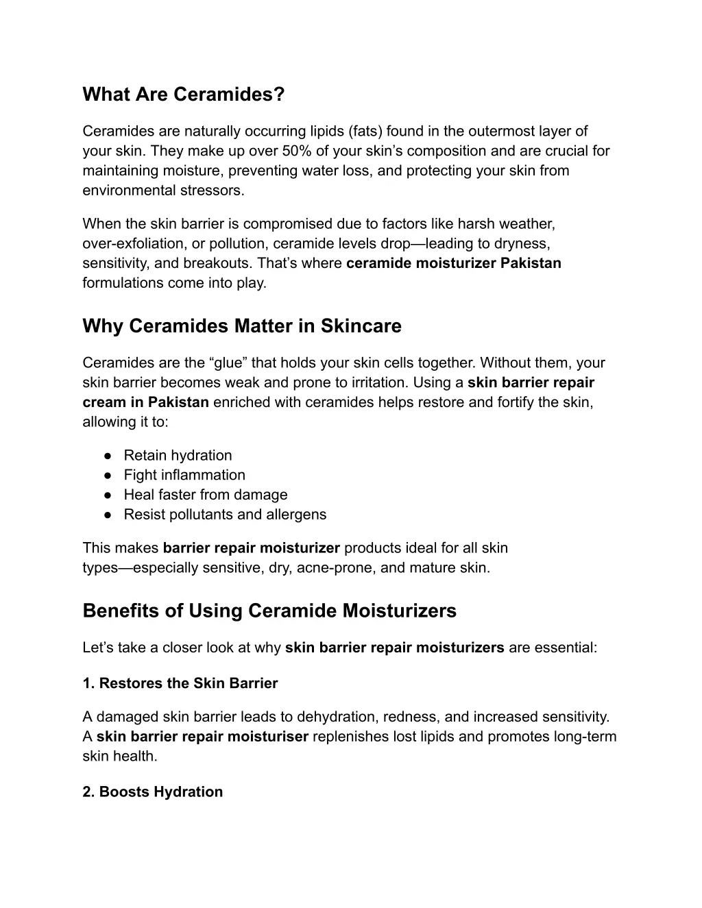 what are ceramides