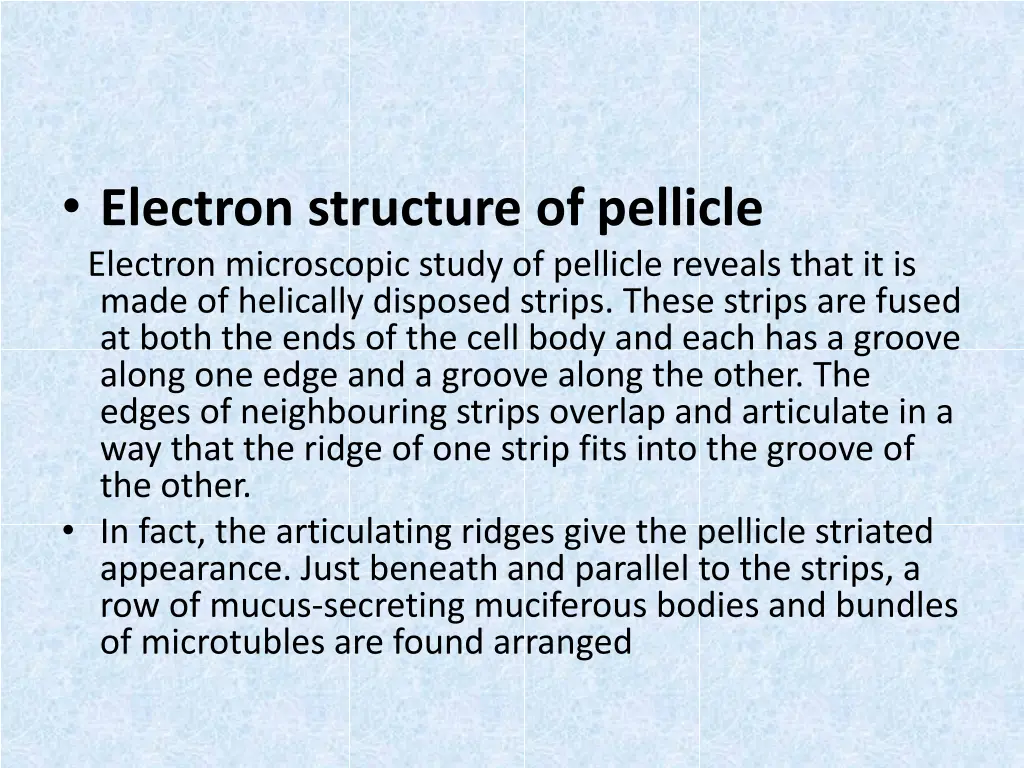electron structure of pellicle electron