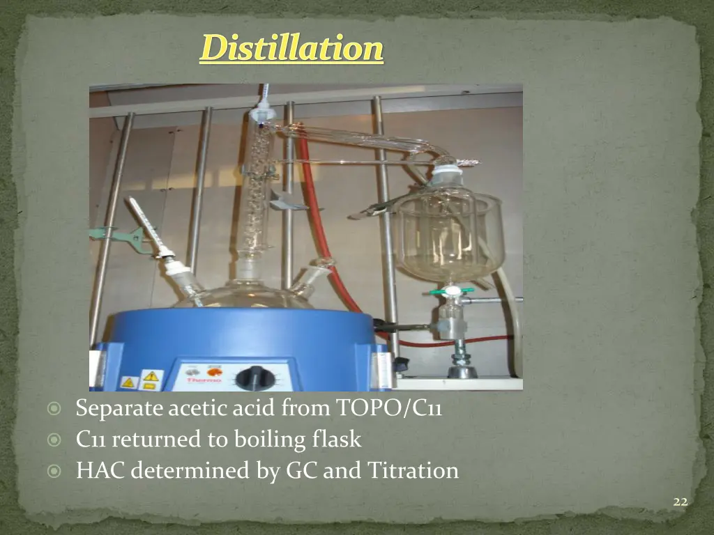 distillation