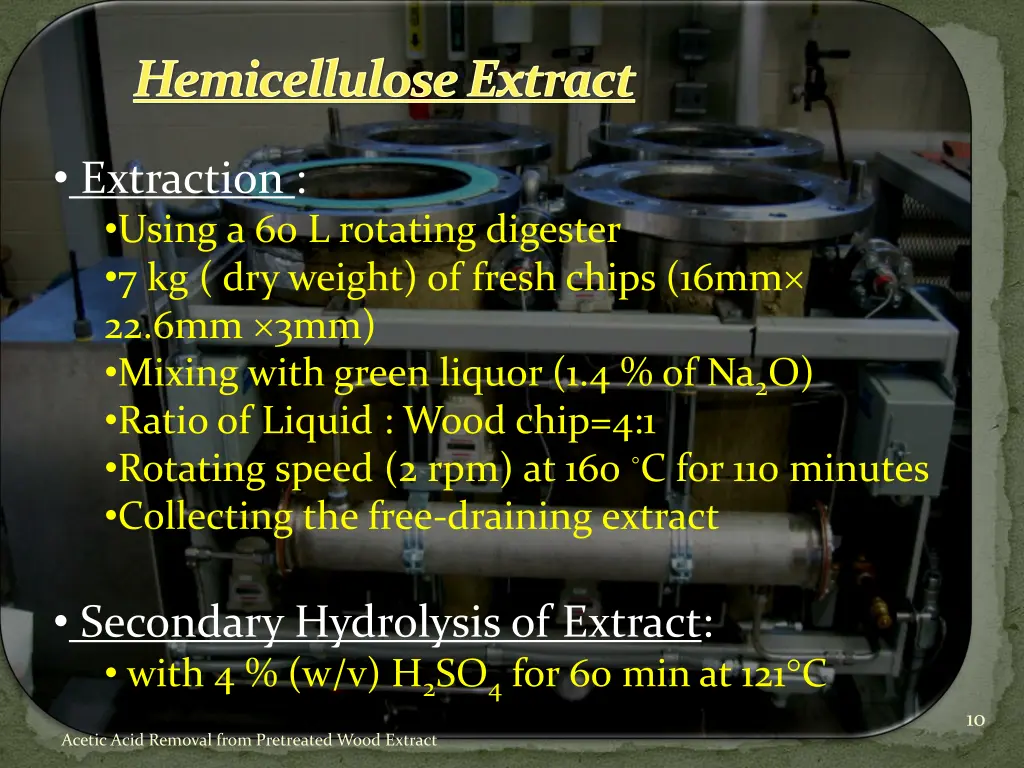 hemicellulose extract
