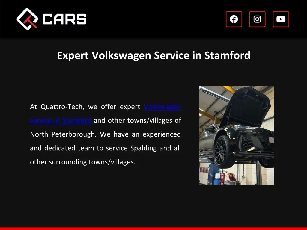 expert volkswagen service in stamford