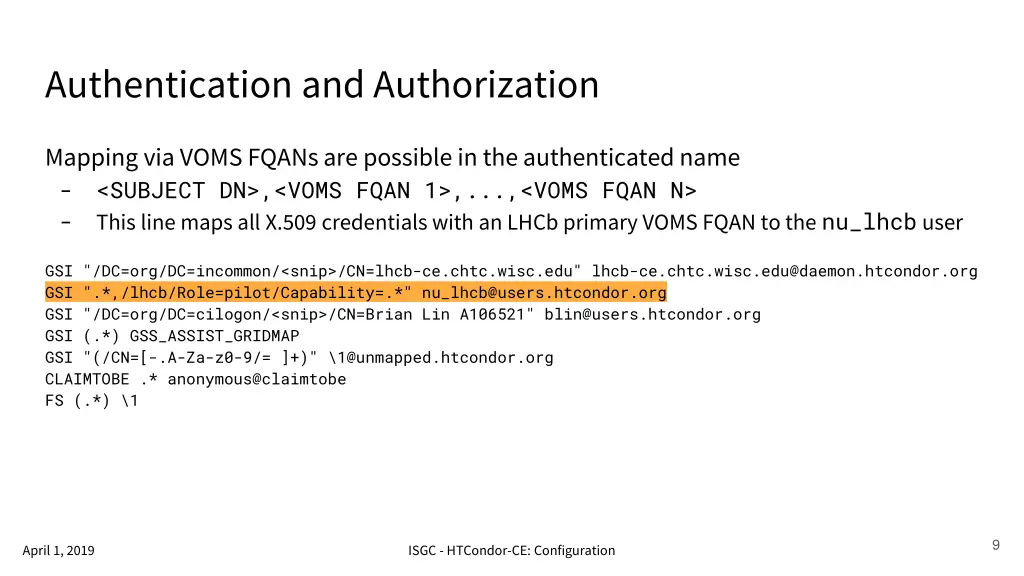 authentication and authorization 6