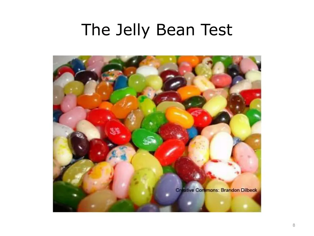 the jelly bean test