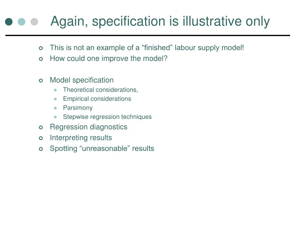 again specification is illustrative only