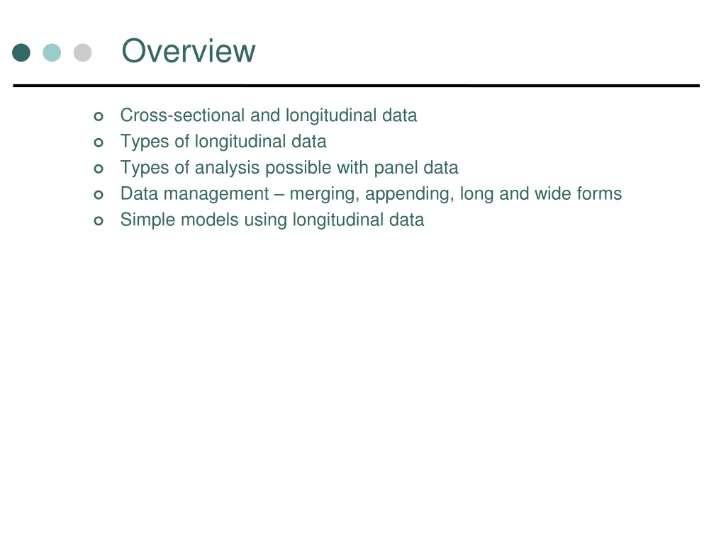 overview 1