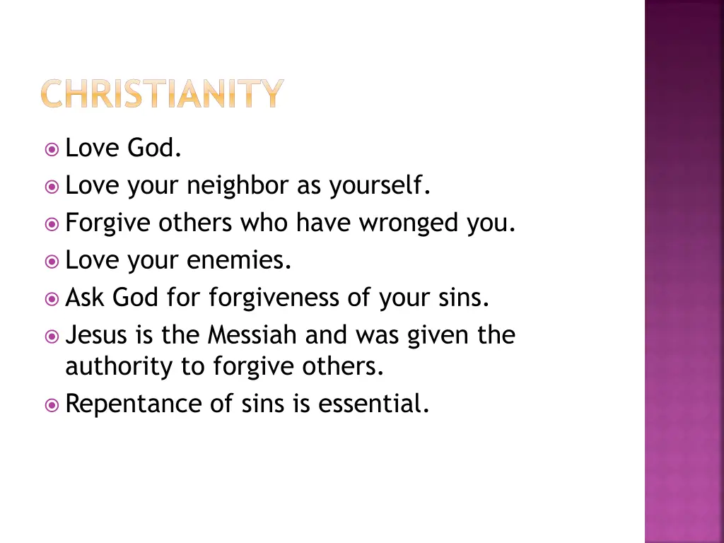 christianity