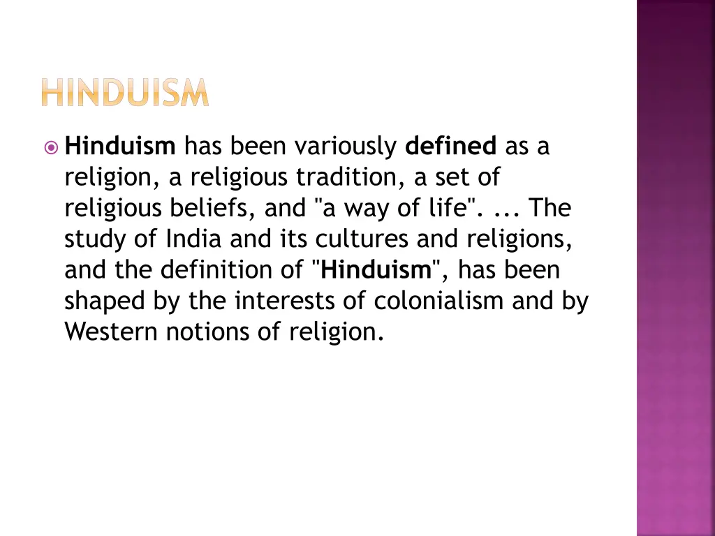 hinduism
