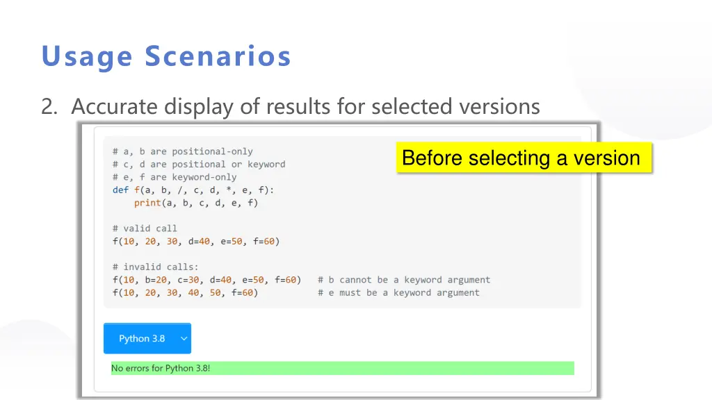 usage scenarios 2