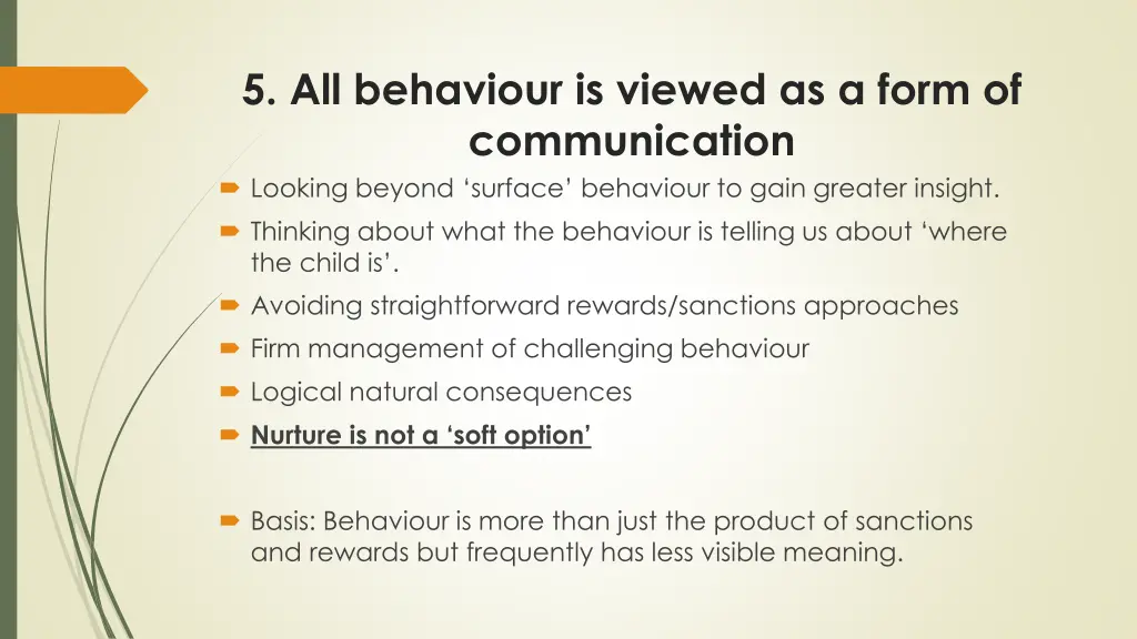 5 all behaviour is viewed as a form