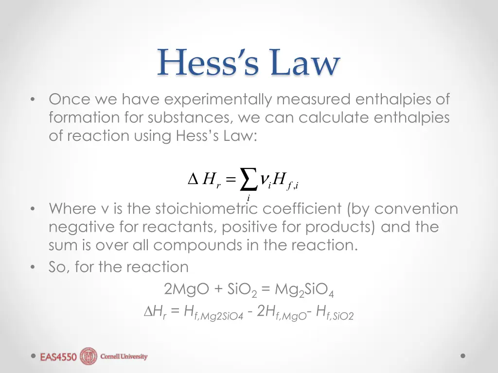 hess s law