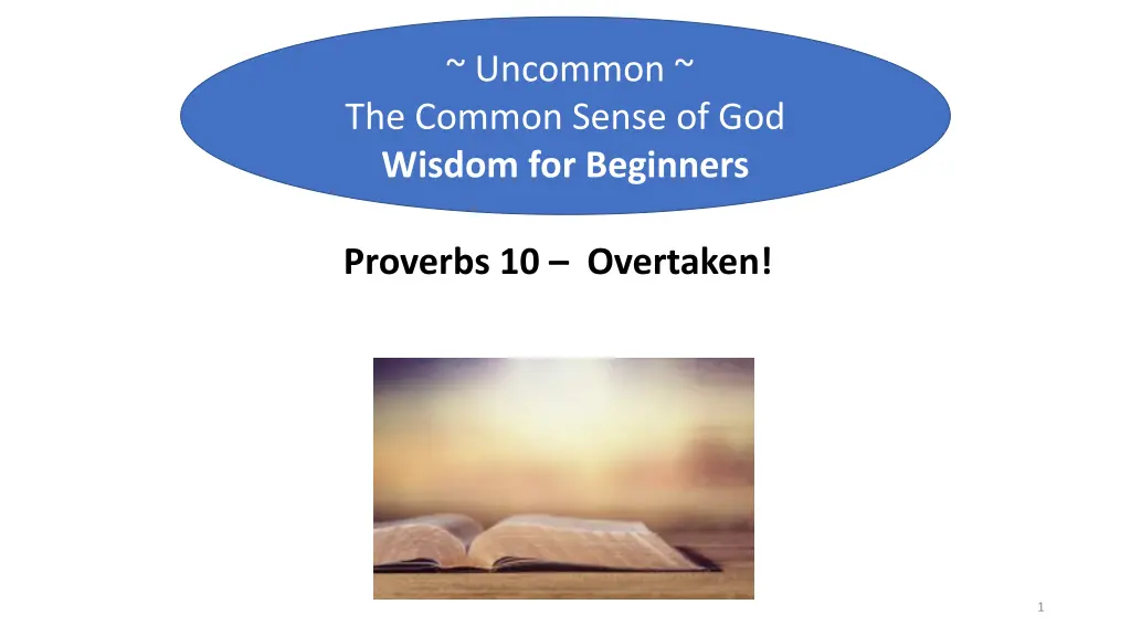 uncommon the common sense of god wisdom