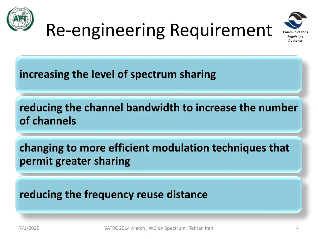 re engineering requirement