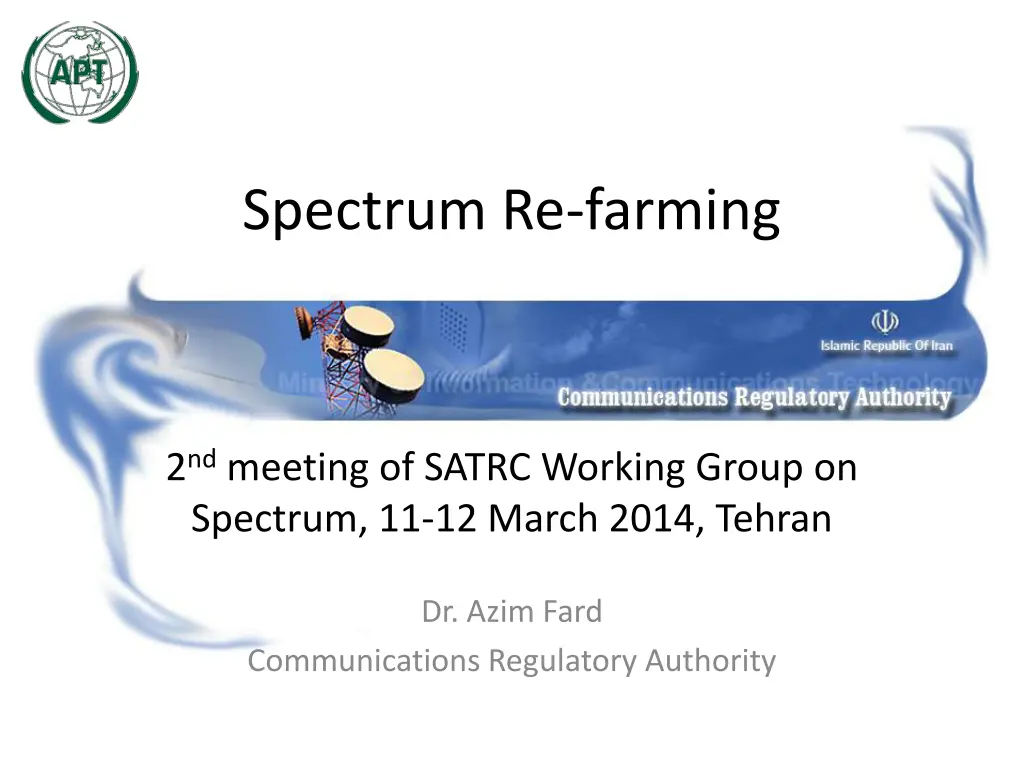 spectrum re farming
