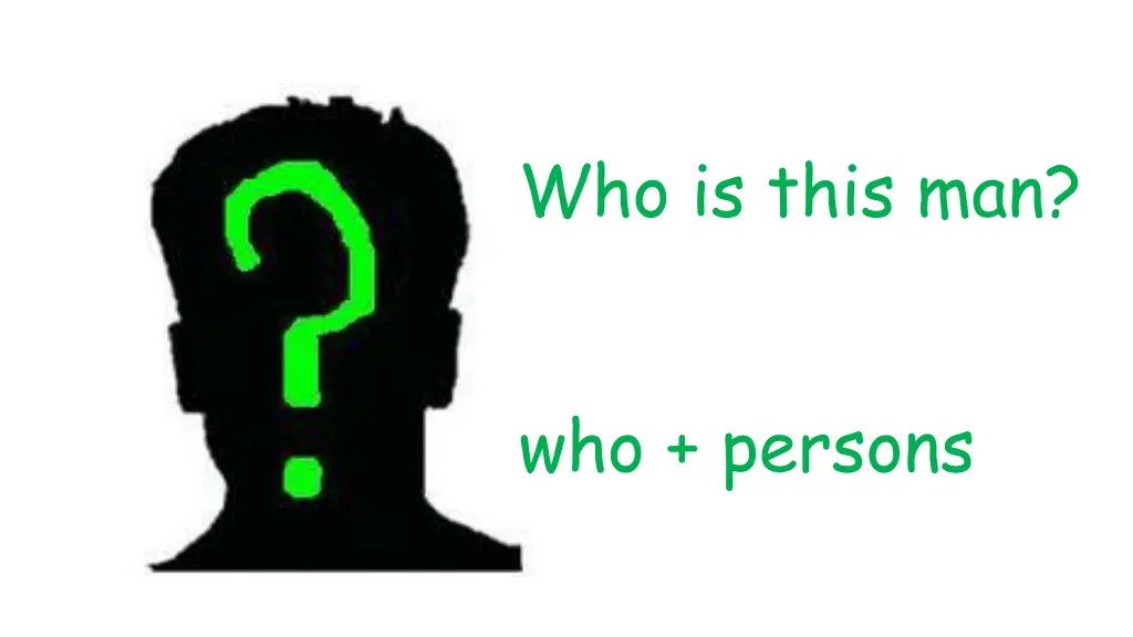 who is this man