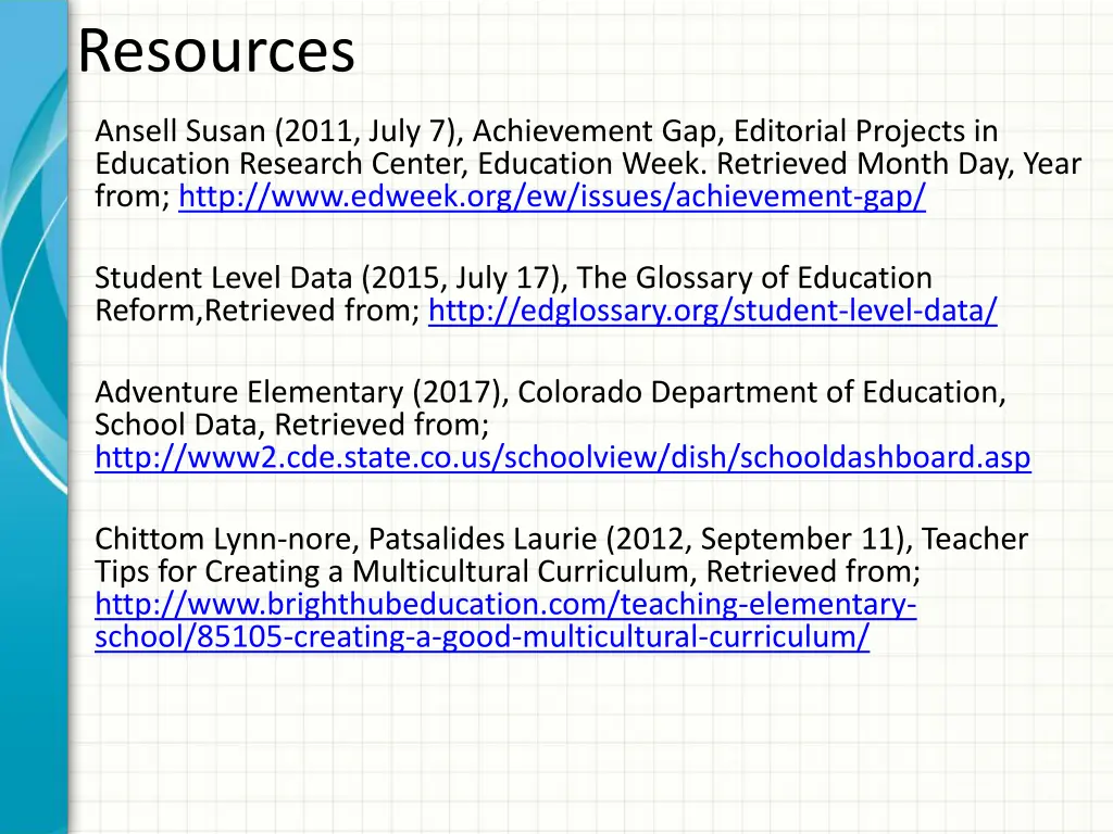 resources 1