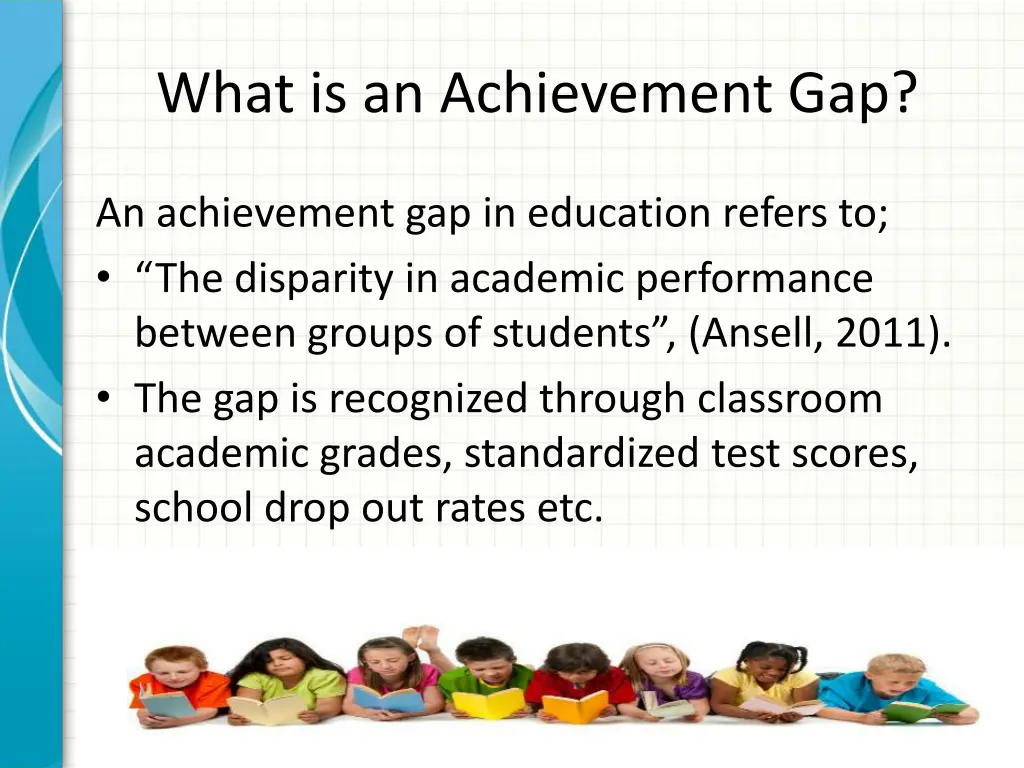 what is an achievement gap