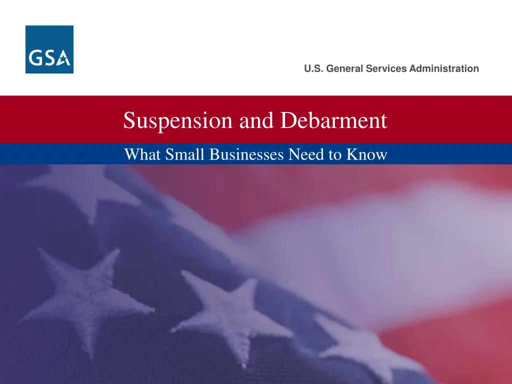 u s general services administration