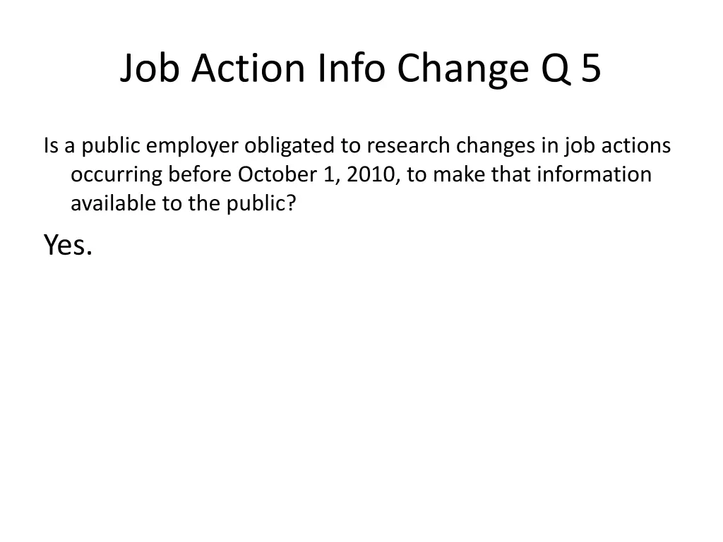 job action info change q 5 1