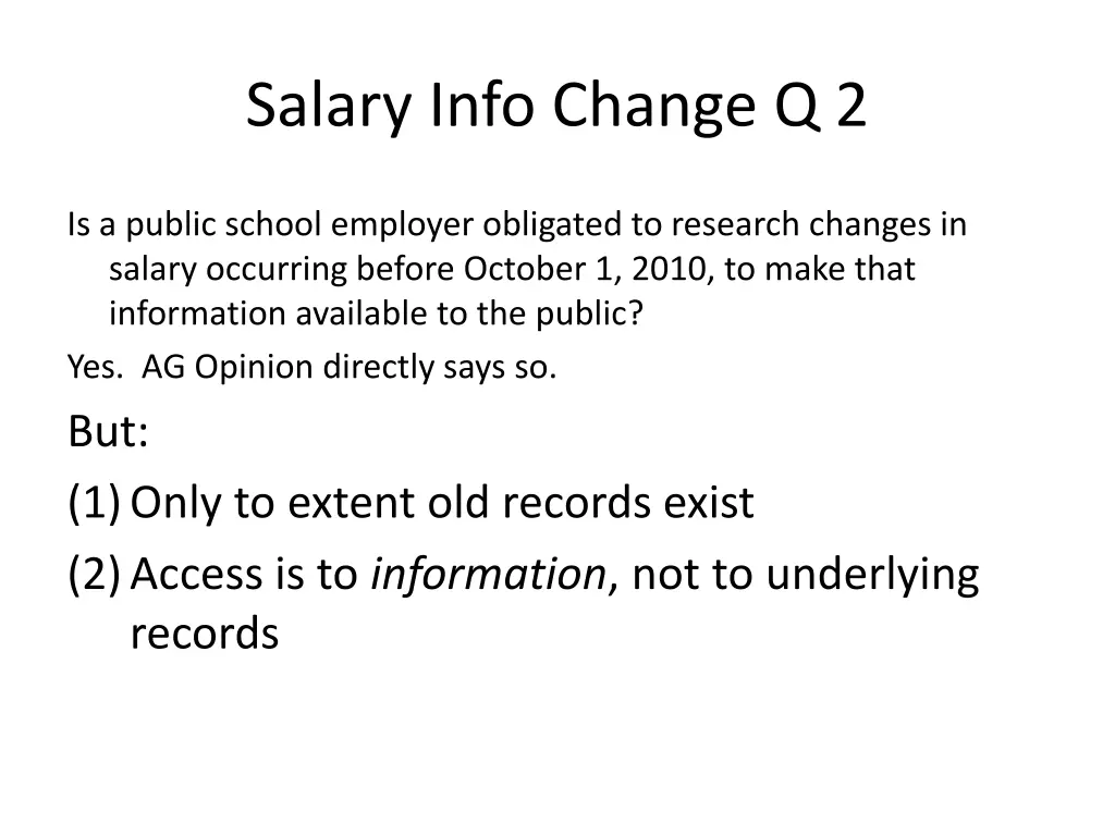 salary info change q 2 2