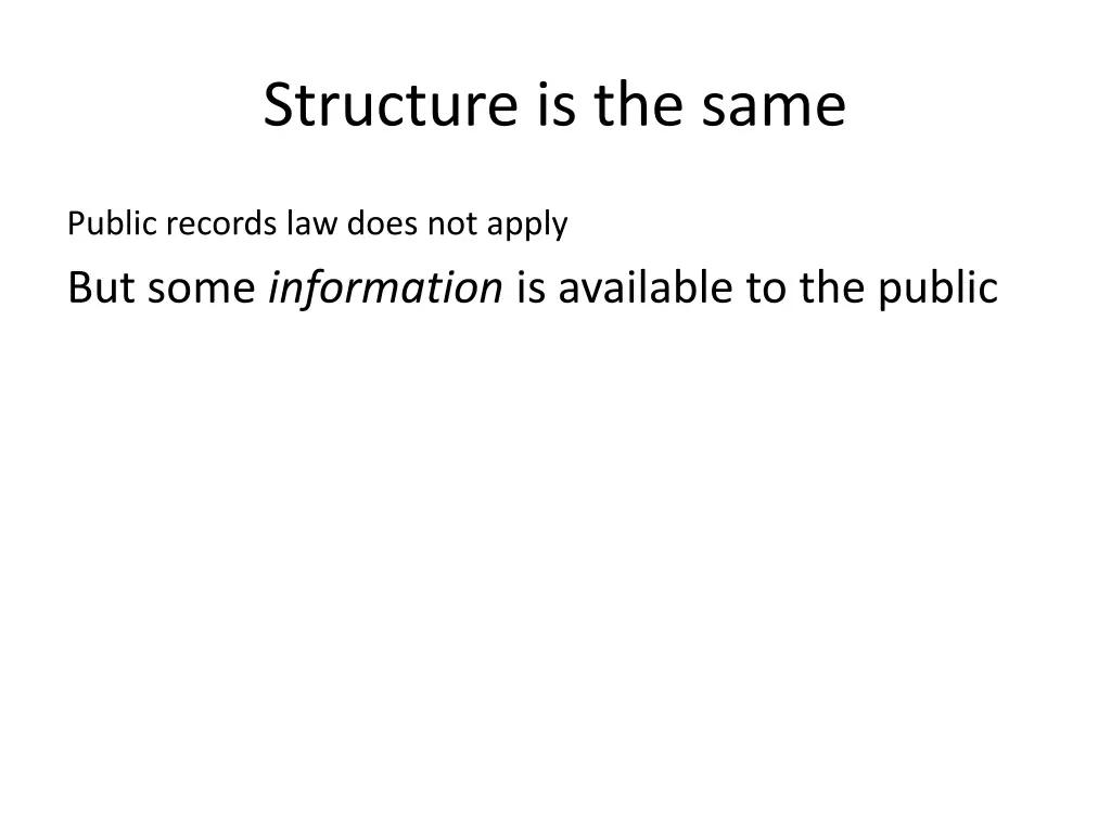 structure is the same 1