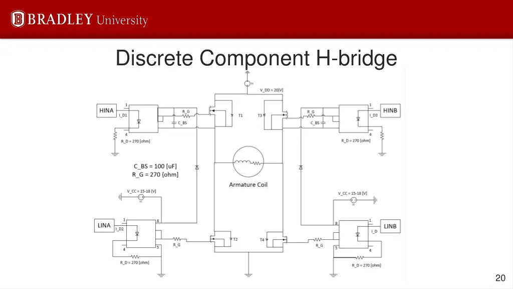 discrete component h bridge 1