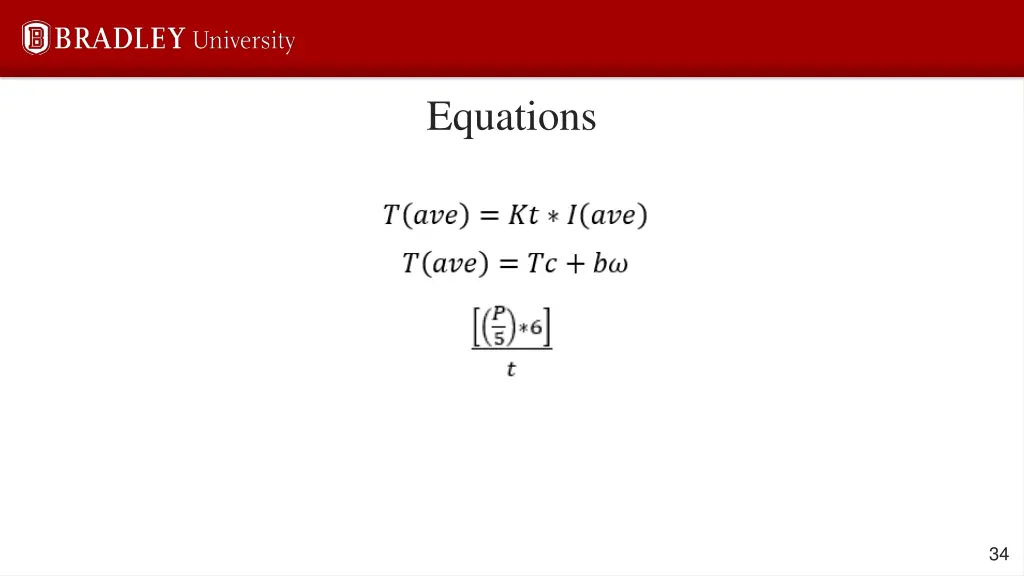 equations