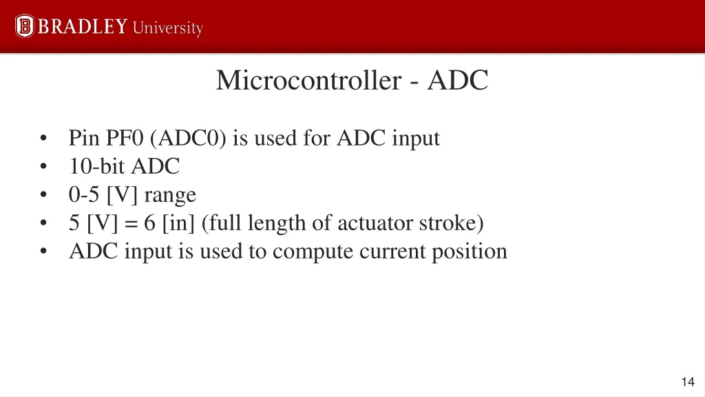 microcontroller adc
