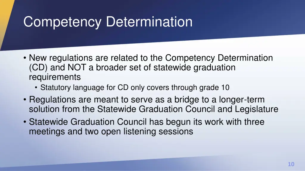 competency determination