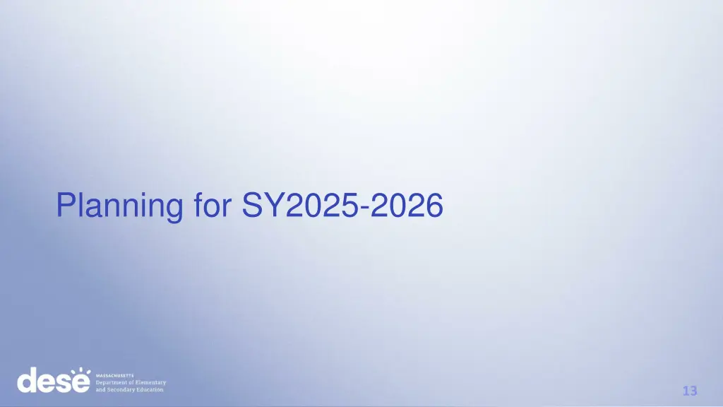 planning for sy2025 2026