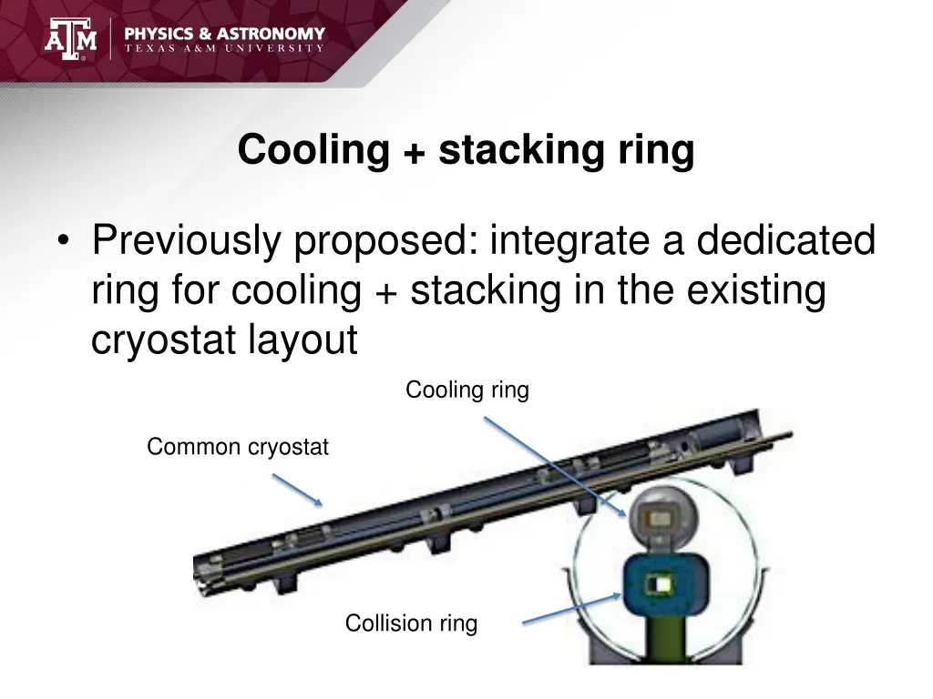cooling stacking ring