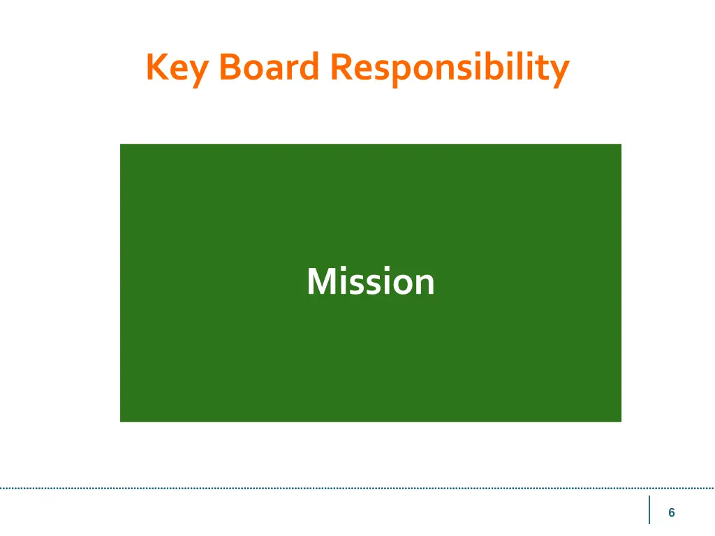 key board responsibility