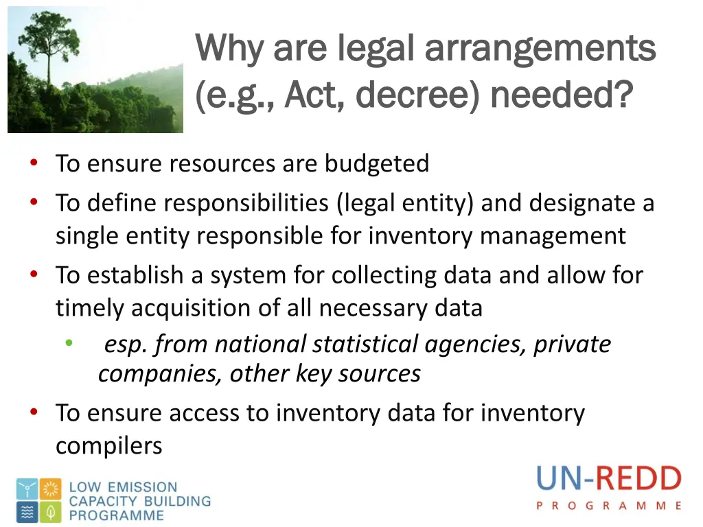 why are legal arrangements why are legal