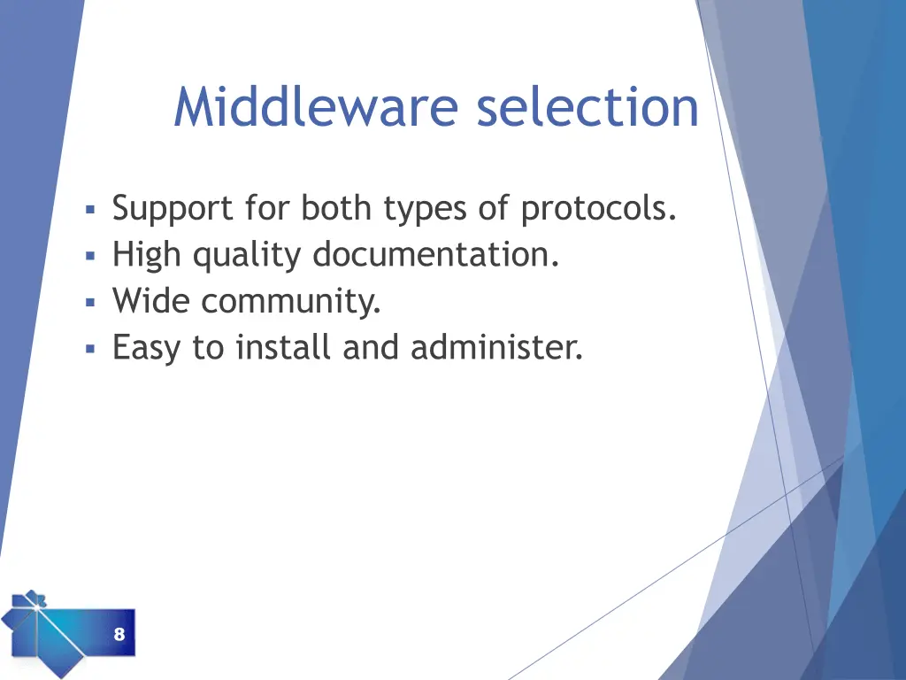 middleware selection 1