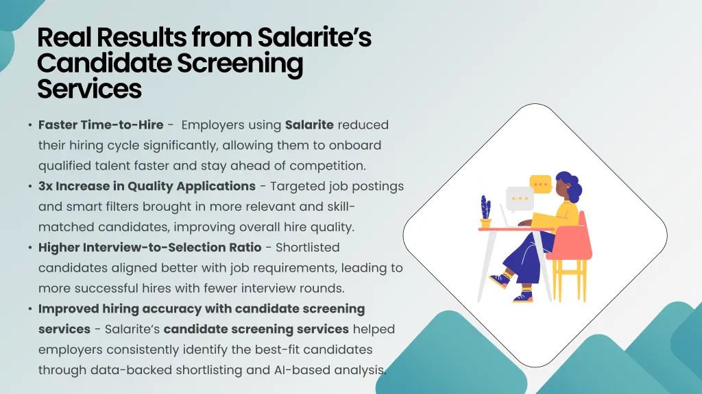 real results from salarite s candidate screening