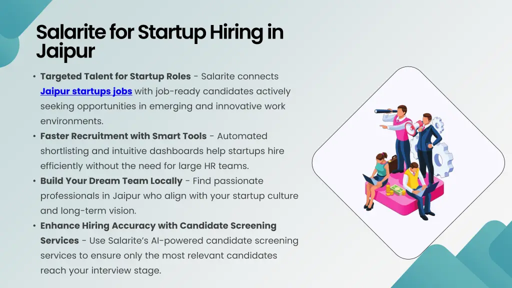 salarite for startup hiring in jaipur