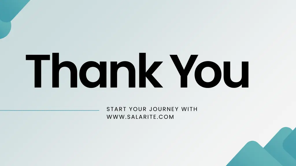 start your journey with www salarite com