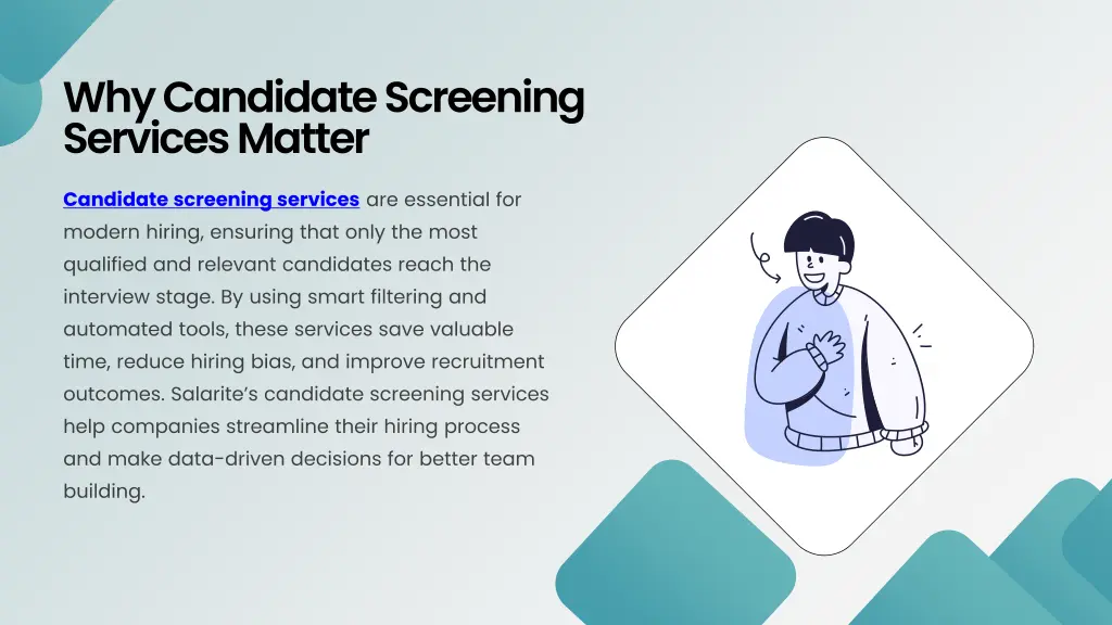 why candidate screening services matter