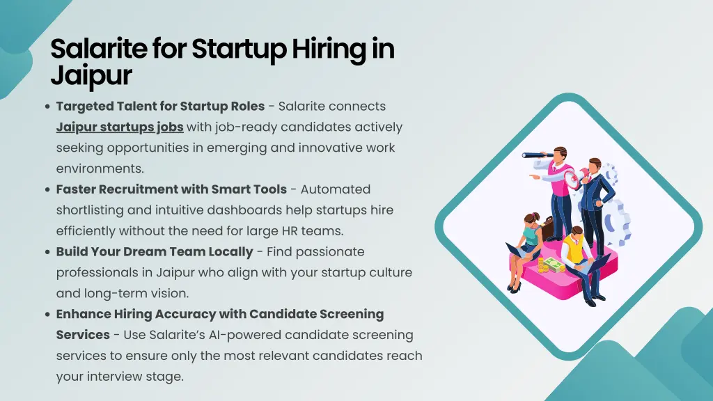 salarite for startup hiring in jaipur targeted