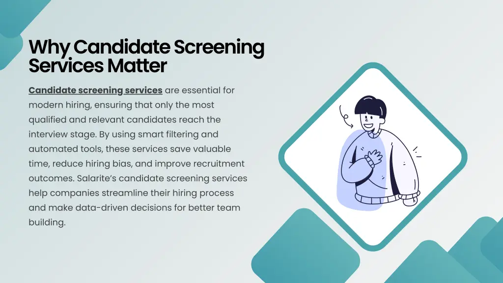 why candidate screening services matter