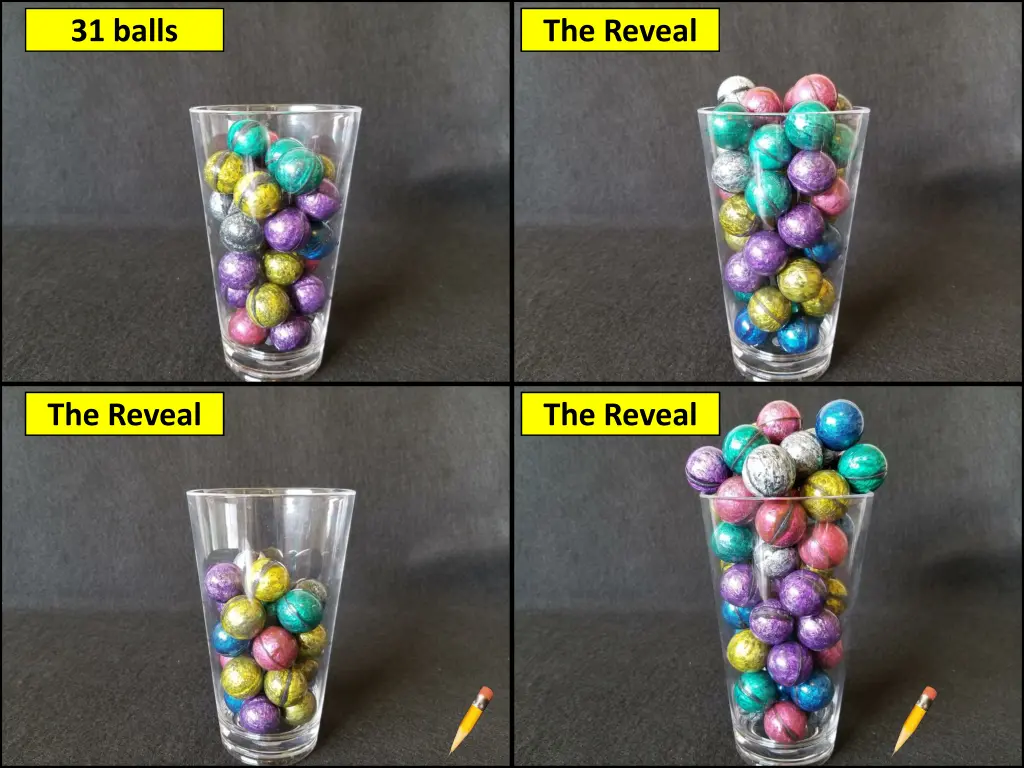 31 balls