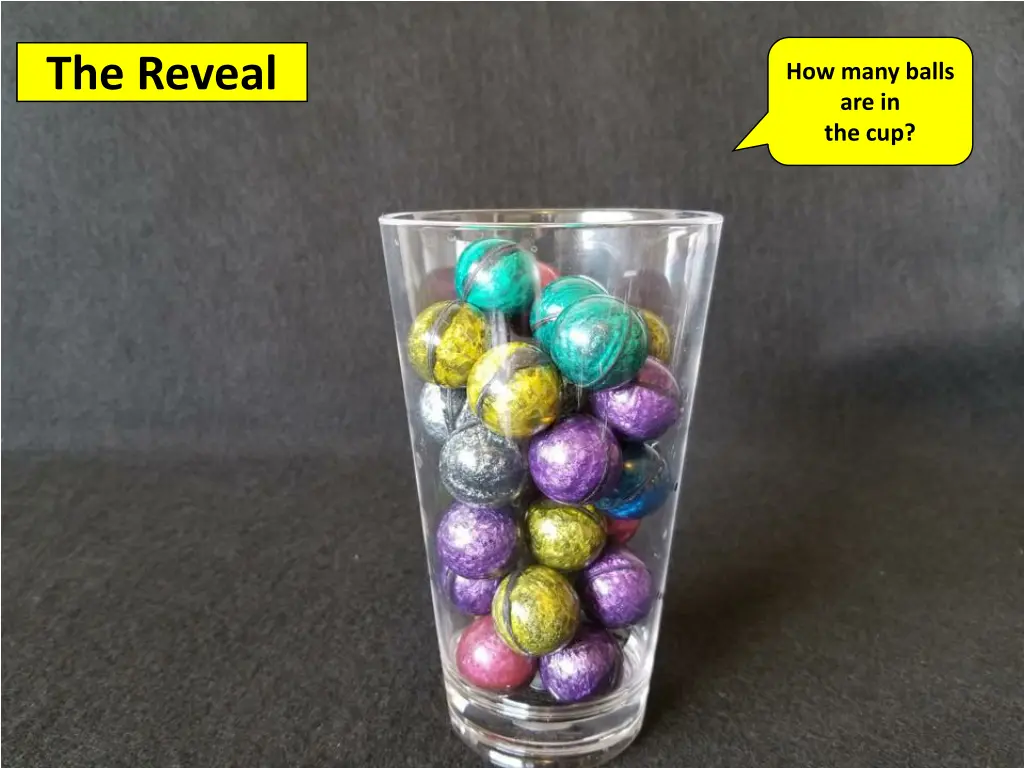 31 balls the reveal