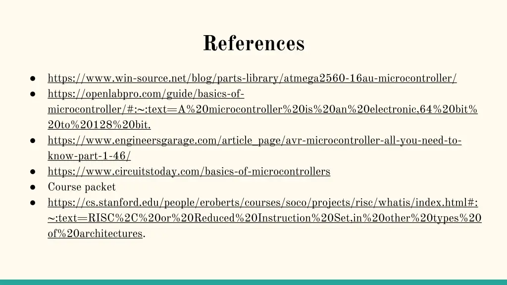 references